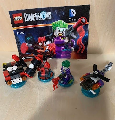 Lego Dimensions Joker Harley Quinn Team Pack 71229 DC Comics Complete