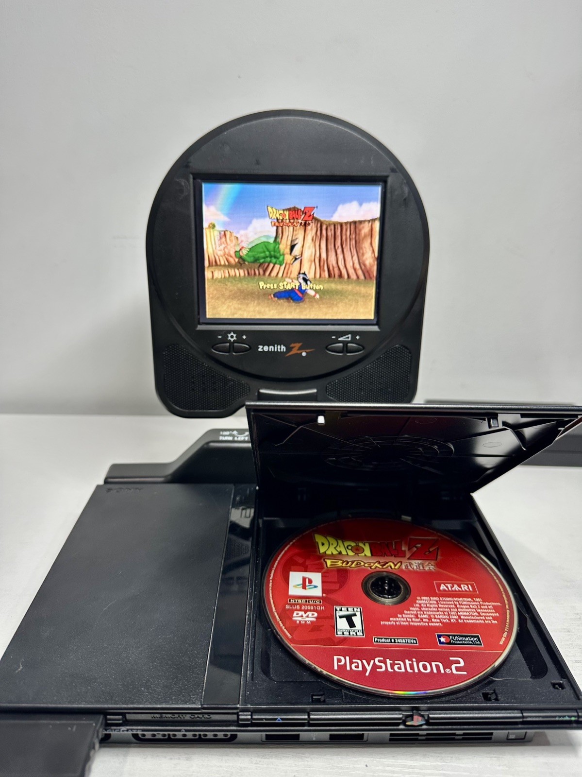 Sony playstation 2 PS2 Slim Zenith Portable LCD Screen Attachment ONLY