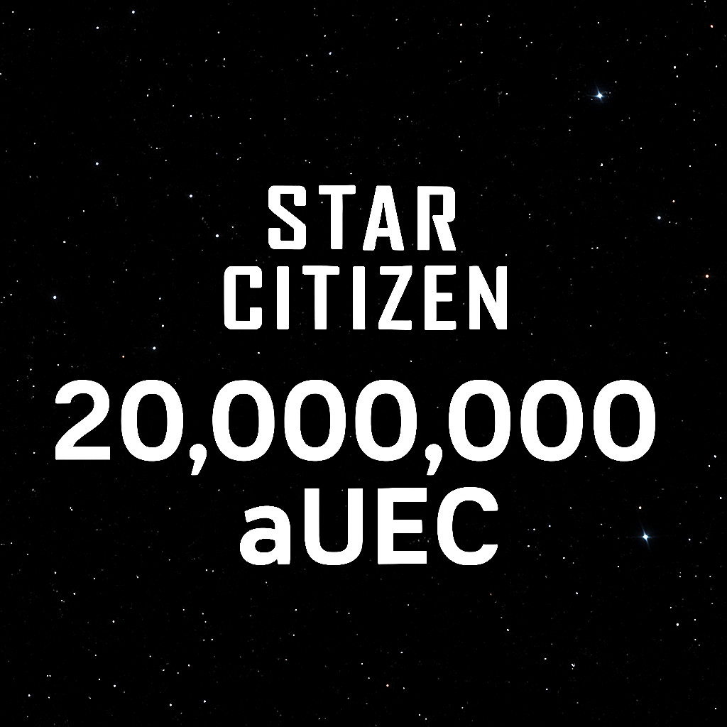 STAR CITIZEN aUEC – 20M aUEC – 4.3 LIVE star citizen auec