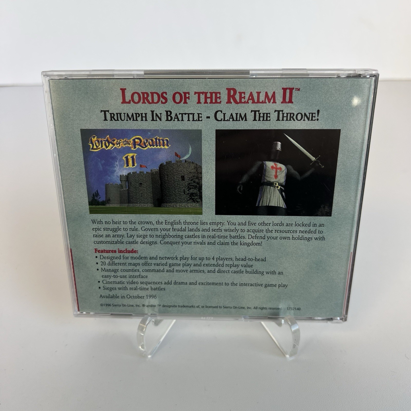 Robert E. Lee: Civil War General (Sierra) – Windows PC Computer Strategy Game CD