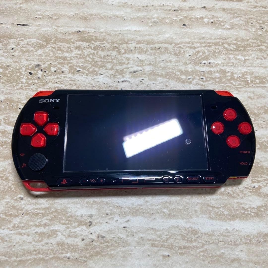 Sony PSP 3000 Value Pack Black Red Near Mint Complete 6722