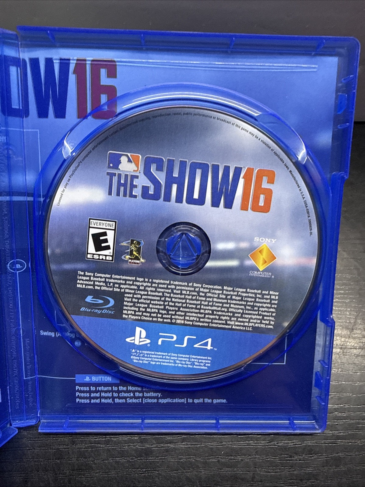 MLB: The Show 16 (Sony PlayStation 4)