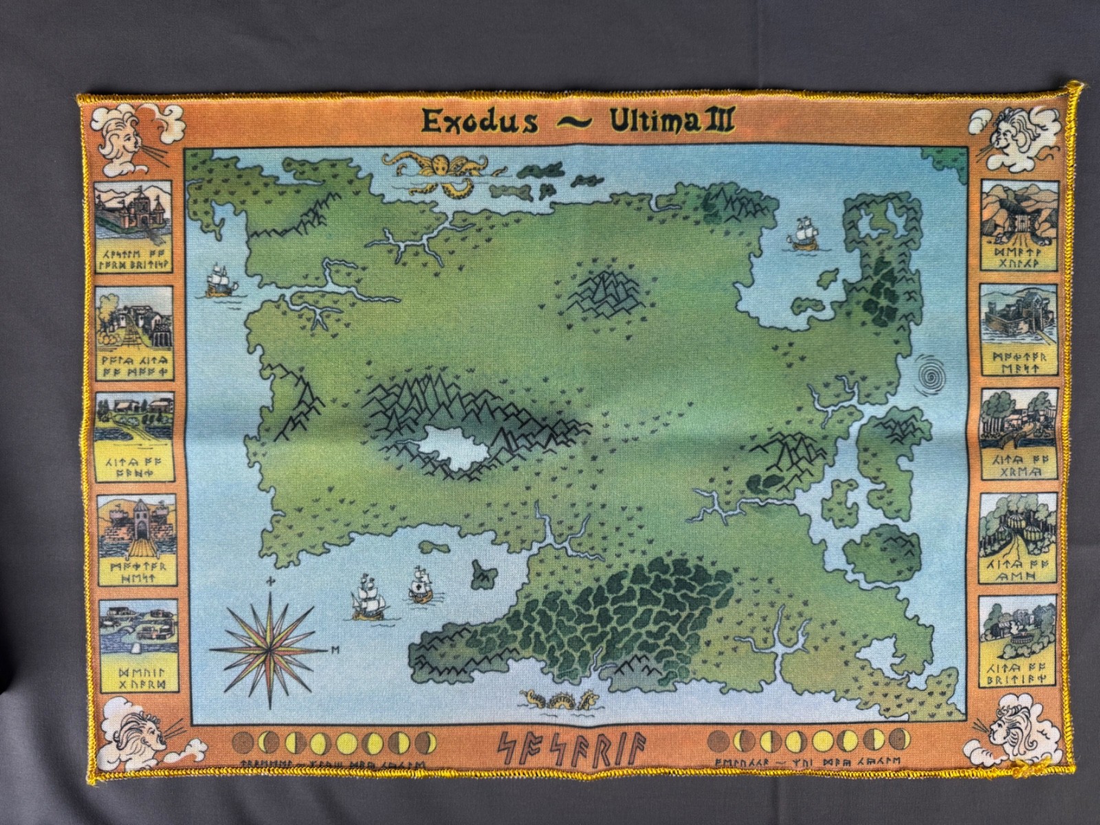 Vintage Apple II RPG Origin Systems Ultima III – Exodus