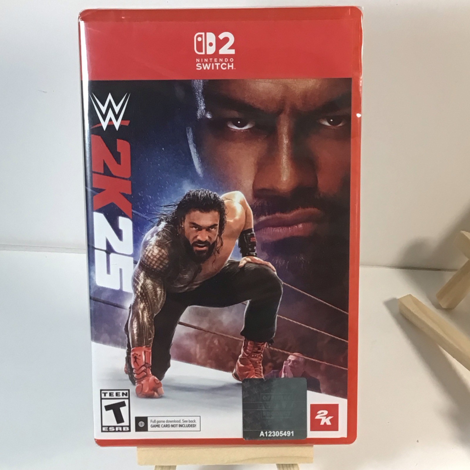 WWE 2K25 Code-In-Box – Nintendo Switch 2 Brand New Factory Sealed