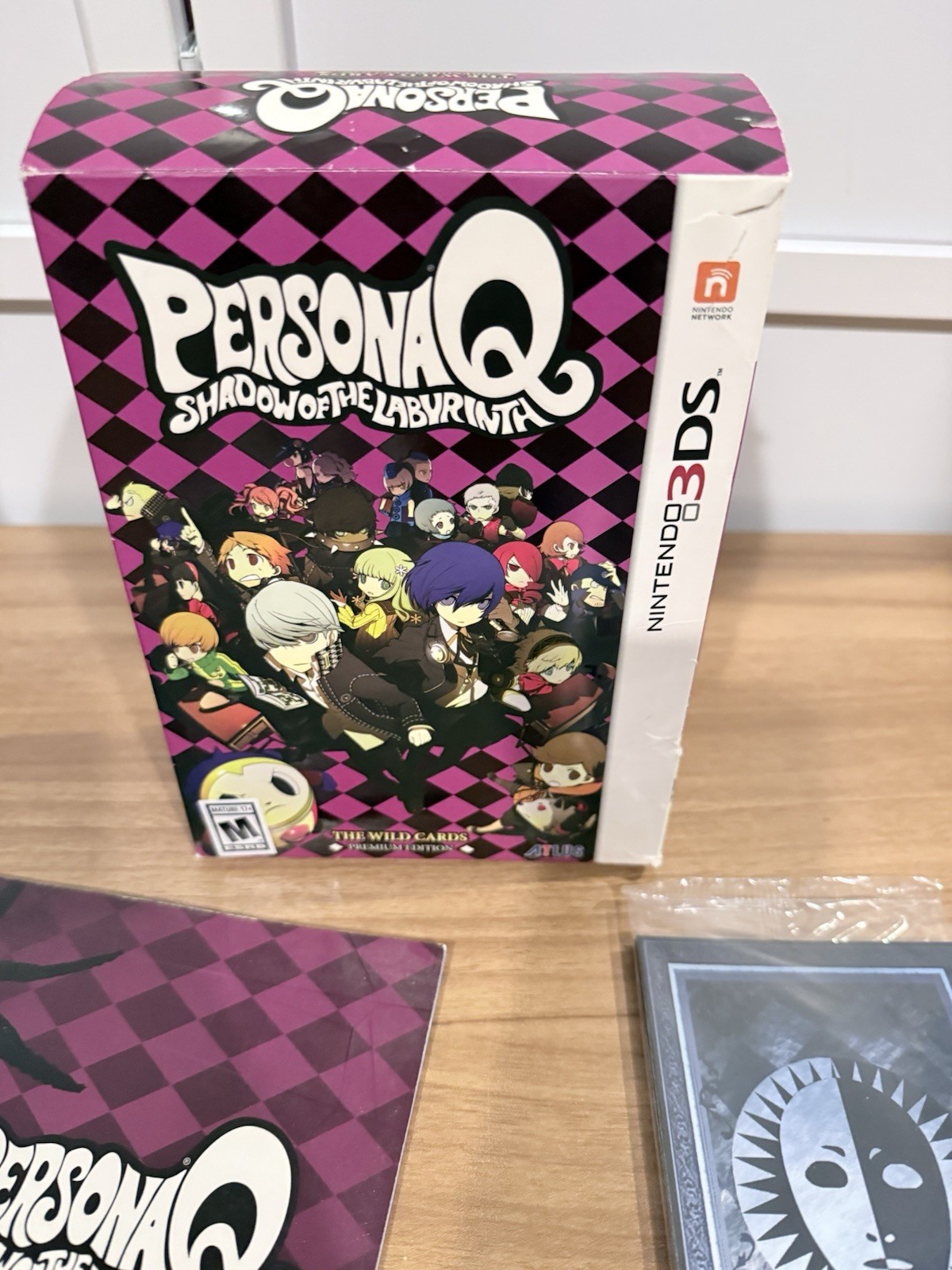 Persona Q: Shadow of the Labyrinth – Wild Cards Premium Edition – 3DS Incomplete