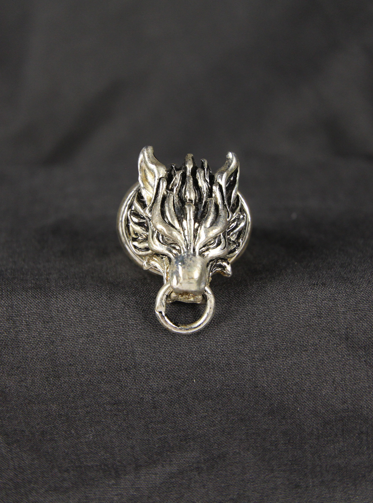 Final Fantasy VII Cloud Strife Cloudy Wolf Ring Replica Ring Unbranded – New