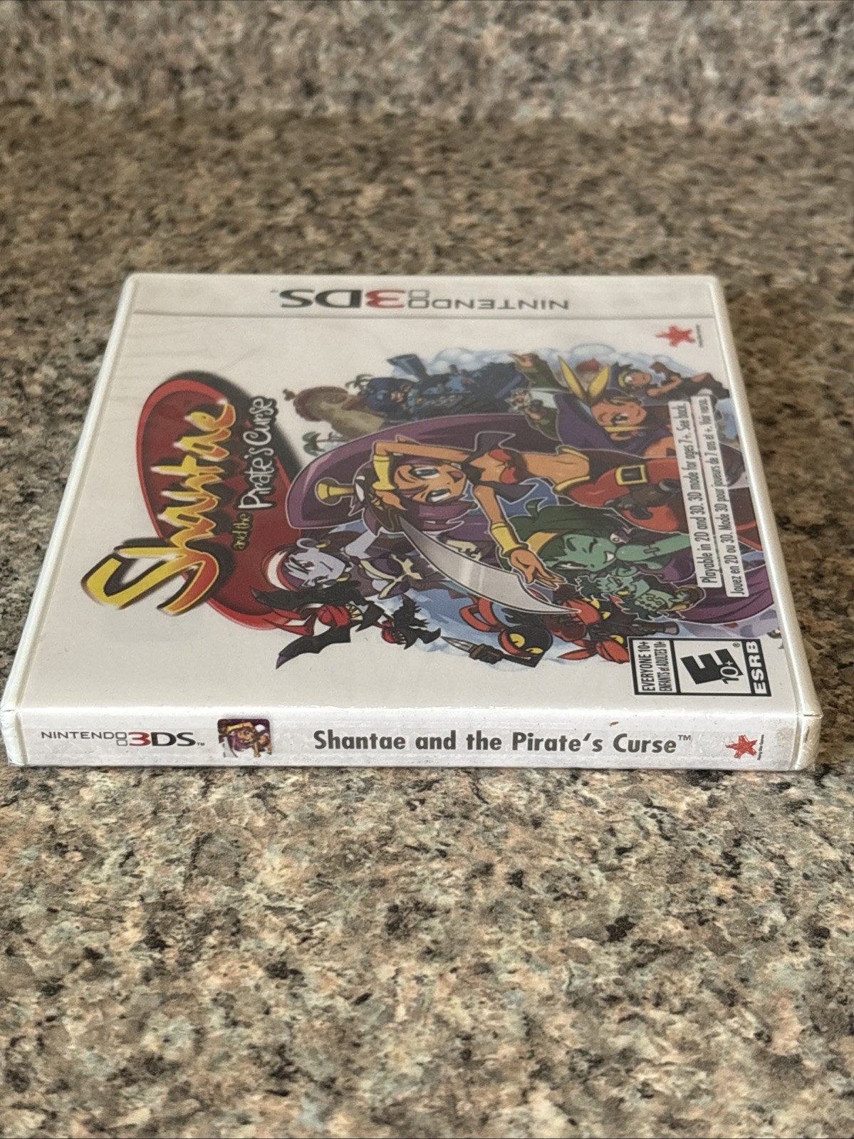SHANTAE AND THE PIRATE’S CURSE (Nintendo 3DS, 2016) *BRAND NEW / FACTORY SEALED*