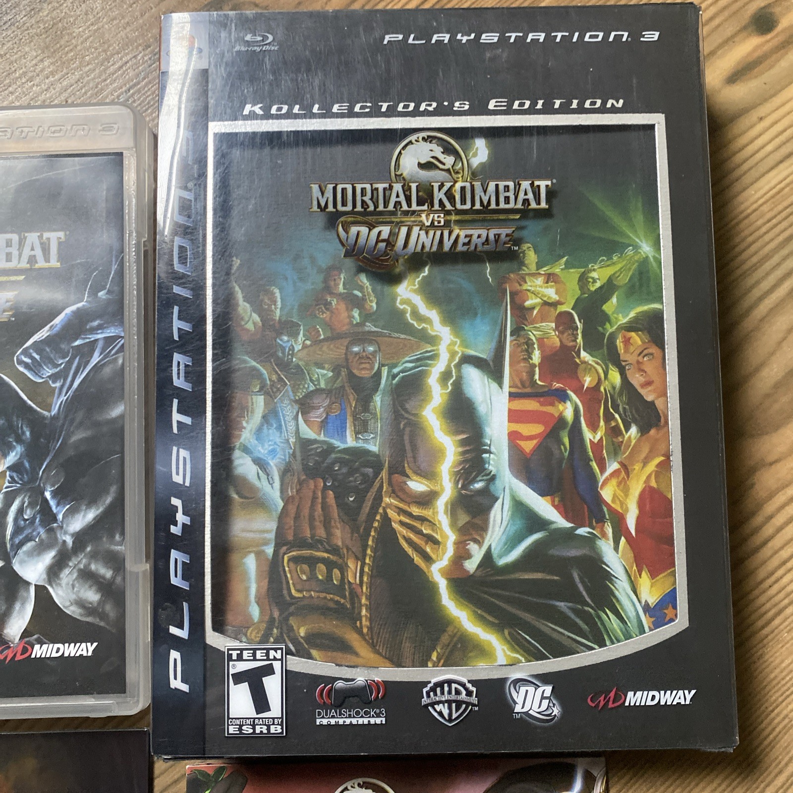 Mortal Kombat vs DC Universe Kollector’s Edition + Promo Card Playstation 3 PS3