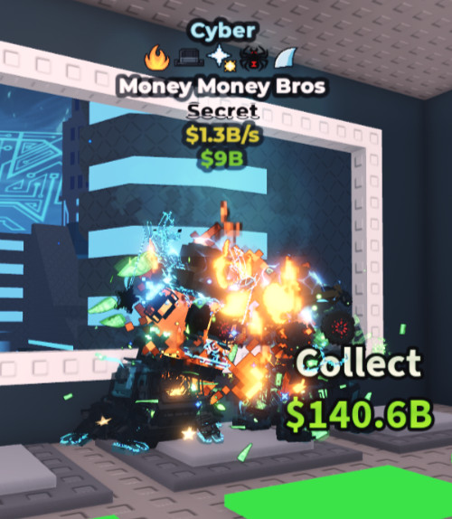 🩵$1.3B/s Money Money Bros Cyber🩵 – Steal a Brainrot 🚀 Fast Delivery