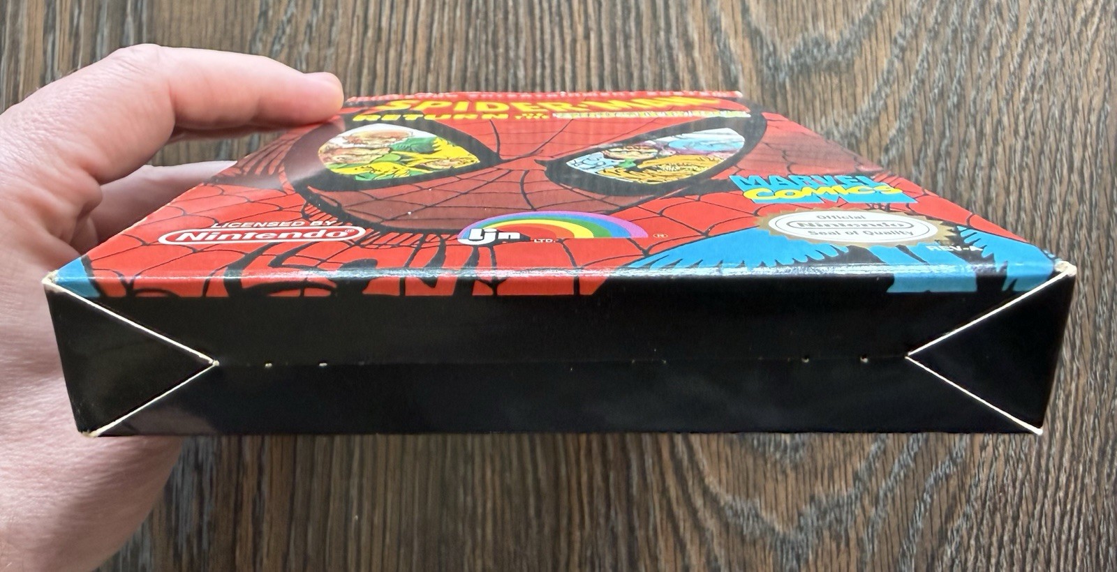 Spider-Man: Return of the Sinister Six Complete in Box CIB (Nintendo, NES 1992)