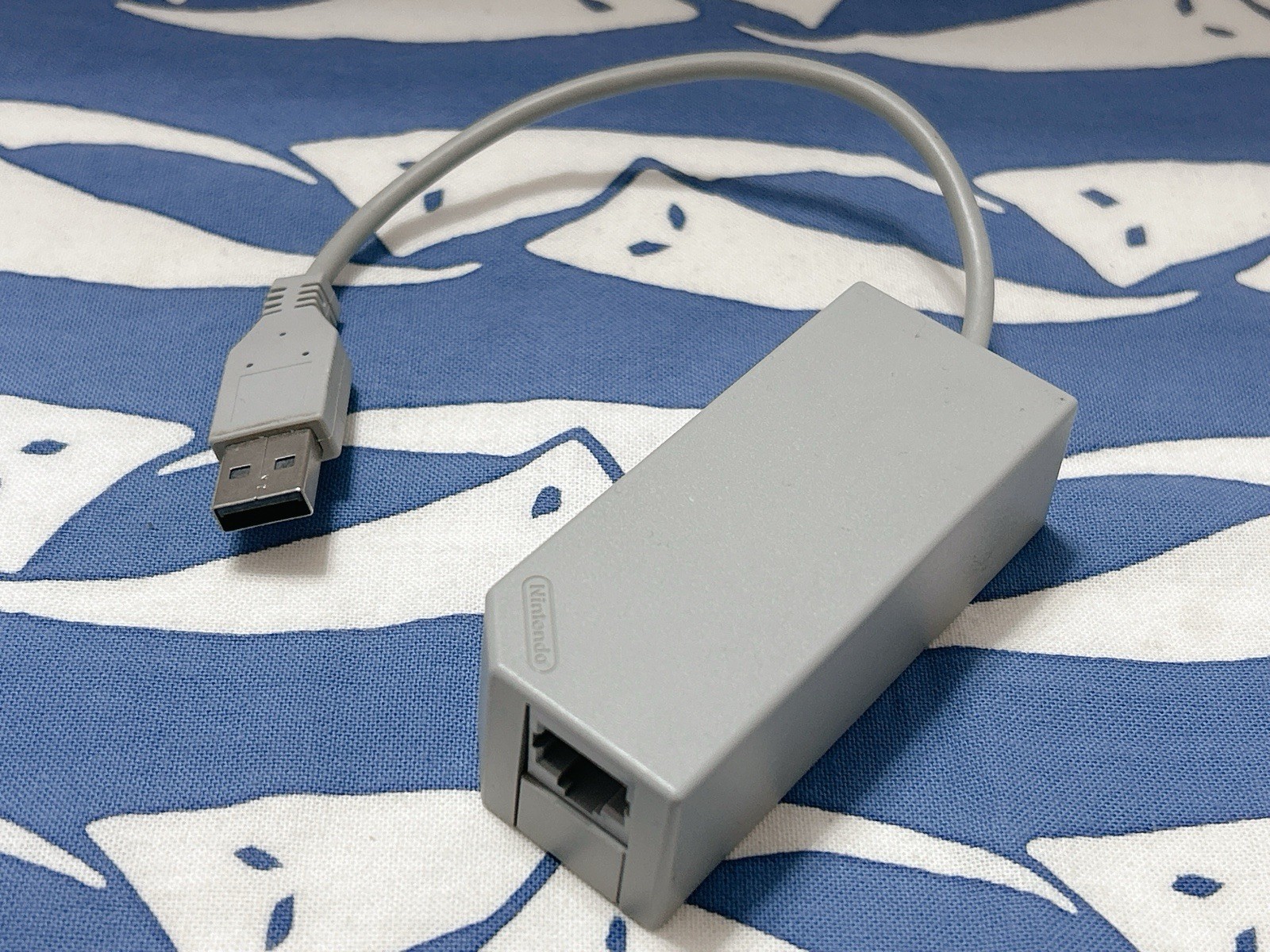 Official Nintendo Wii Lan Adapter RVL-015 Tested Japan JP Game