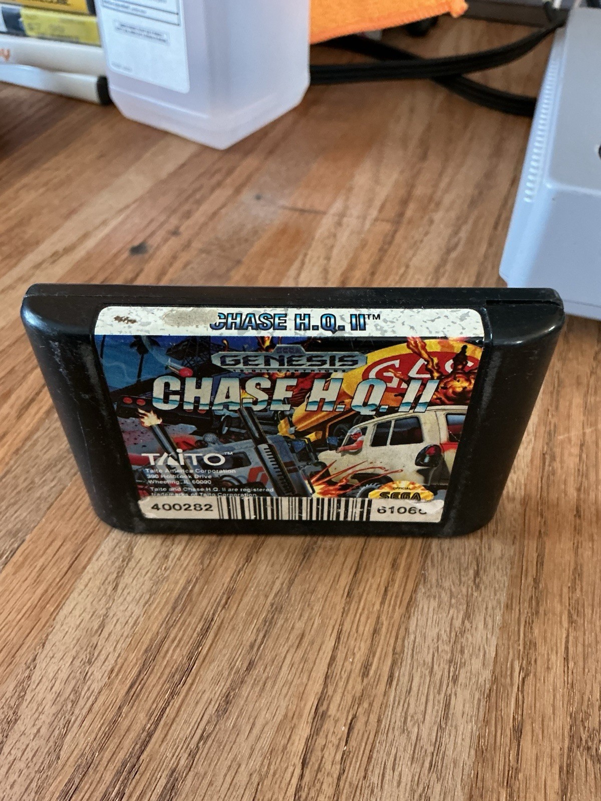Chase H.Q. II (Sega Genesis, 1992) Authentic Tested