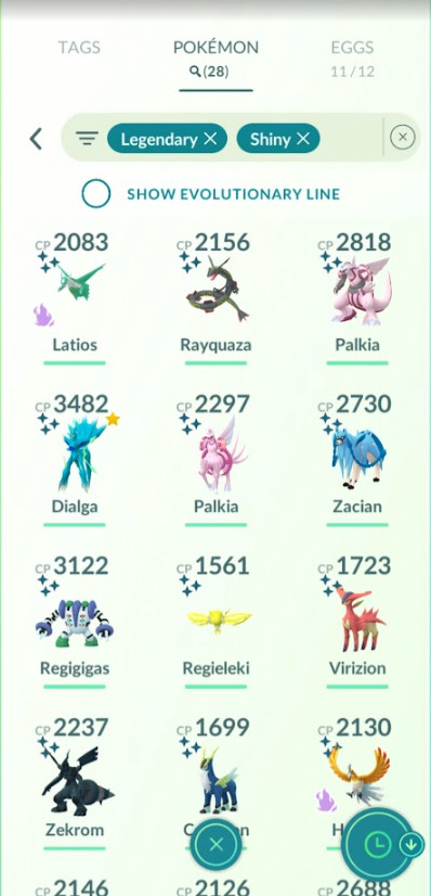 Pokémon Acc Go Lv70⭐️No Team ⭐️10M-15M Stardust⭐️180-250 Shiny⭐️5-10 Legendary⭐️