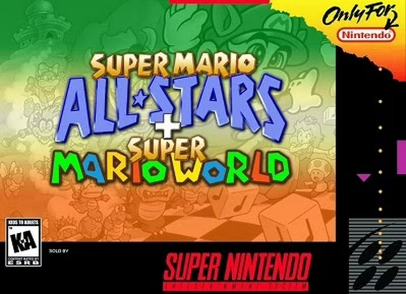 Super Mario All-Stars + Super Mario World | SNES | Super Nintendo Entertainment