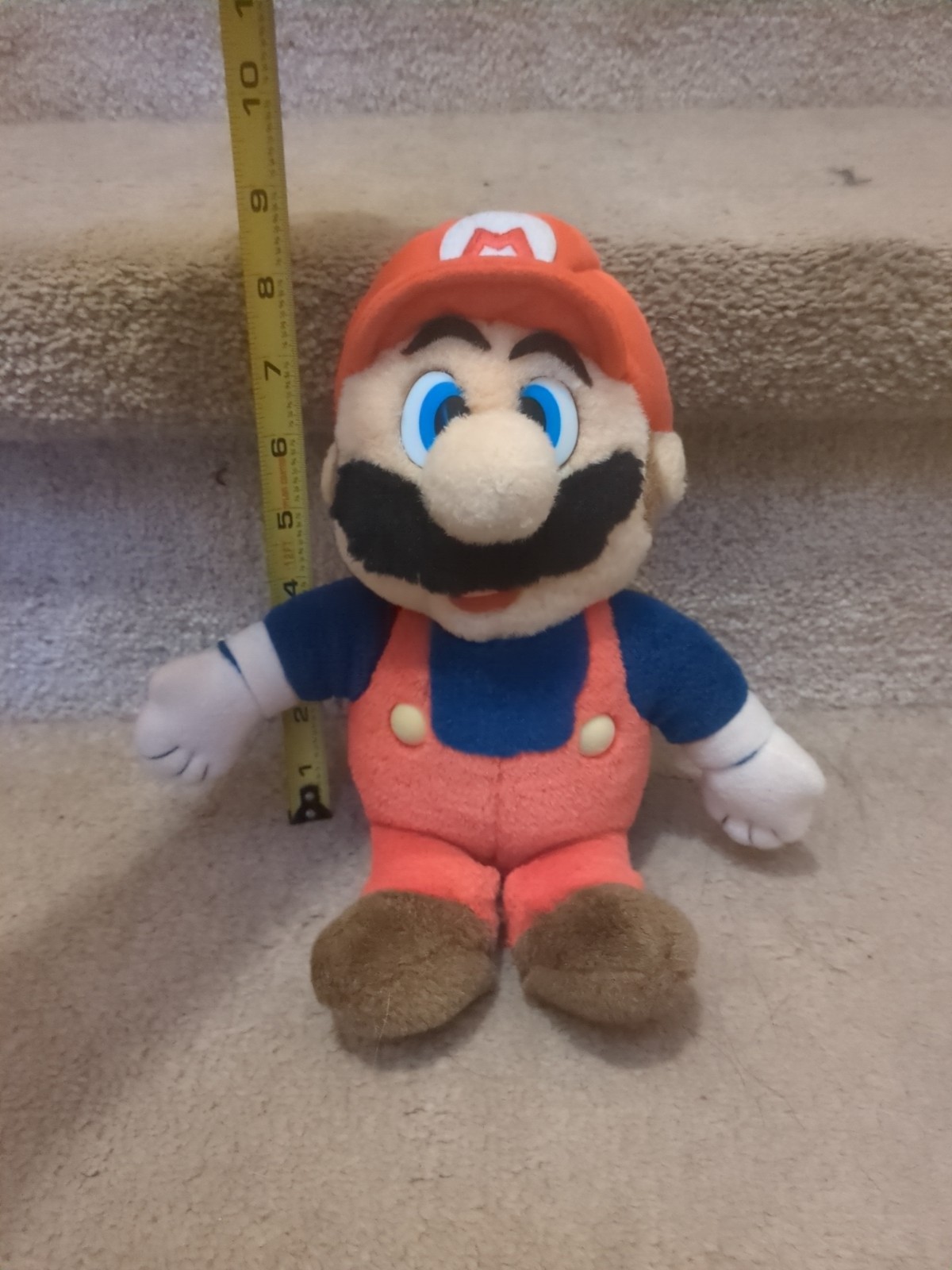 Super Mario Avanti 9″ Small Sitting Plush Nintendo Toy Doll Korea 1988 Japan