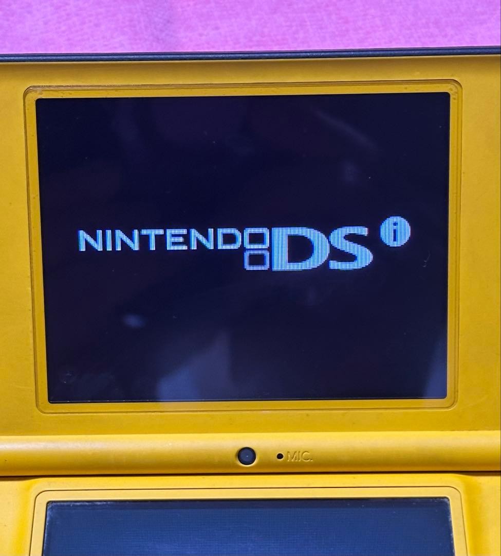 Nintendo DSi LL Yellow Console Tested Working Japan Console Only