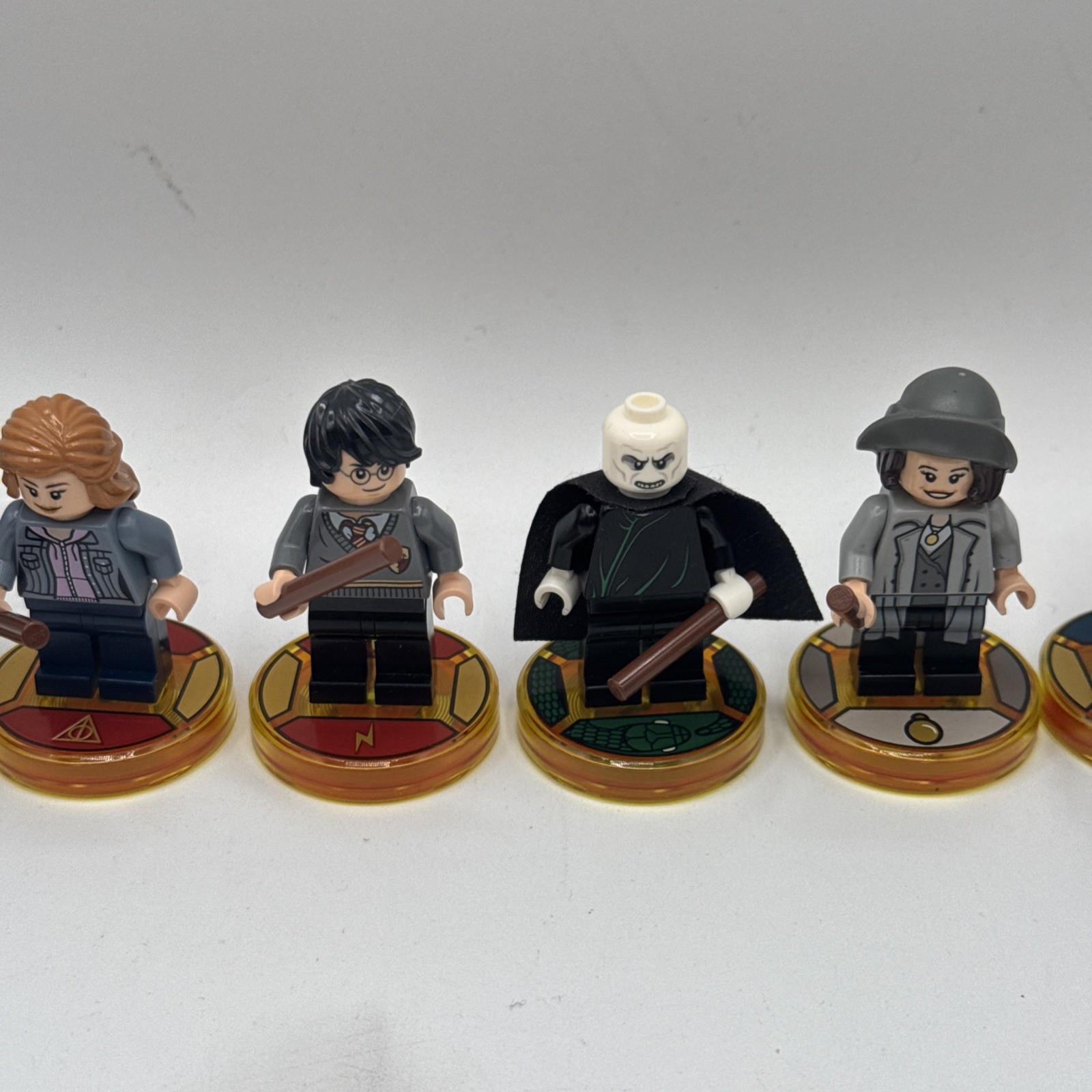 Lego Dimensions Harry Potter Team Pack & Fantastic Beasts Minifigure Lot Of 7