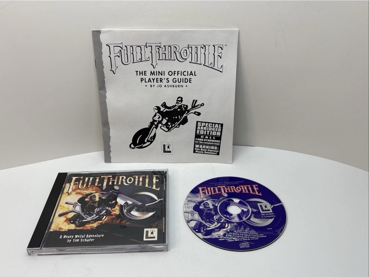LucasArts Full Throttle Limited Edition Enhanced Mac Power Macintosh