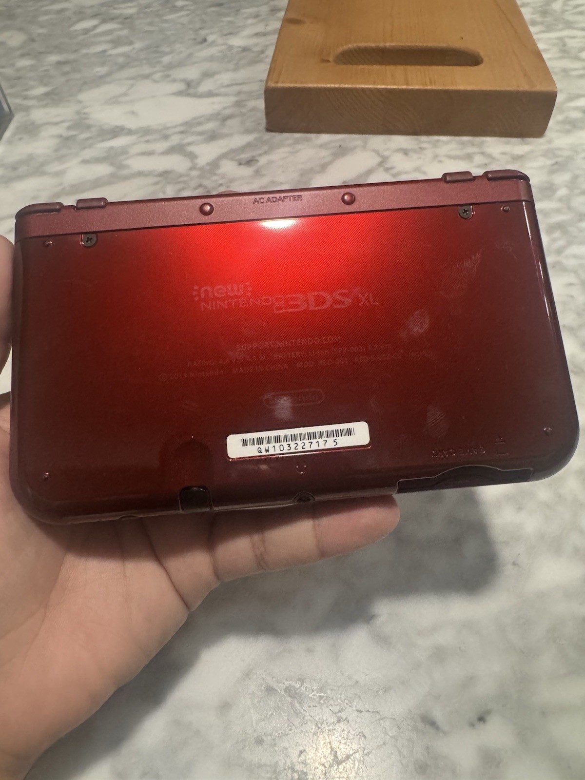 Nintendo NEW 3DS XL Metallic Red Console (USA Seller)