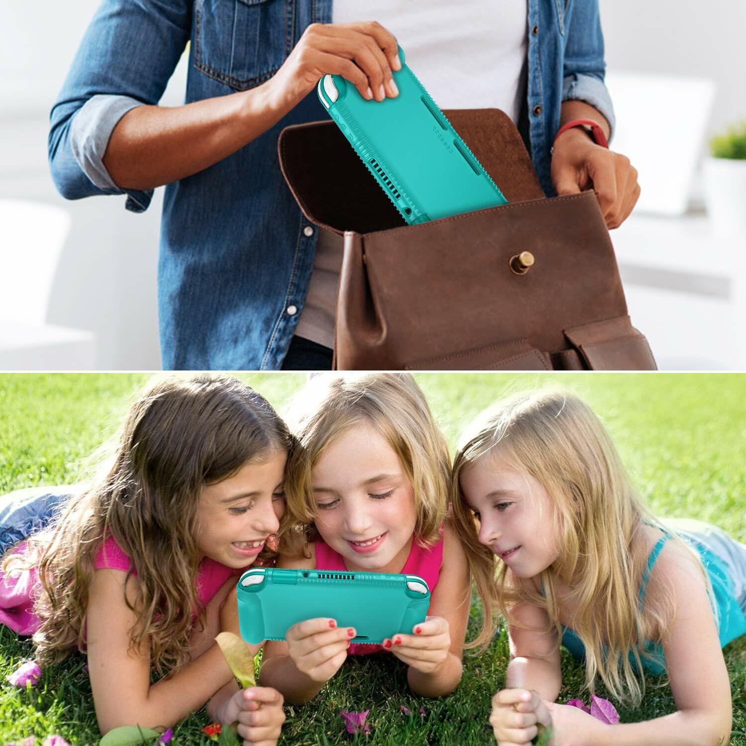 For Nintendo Switch Lite 2019 Console Soft Silicone Case Grip Shock Proof Cover