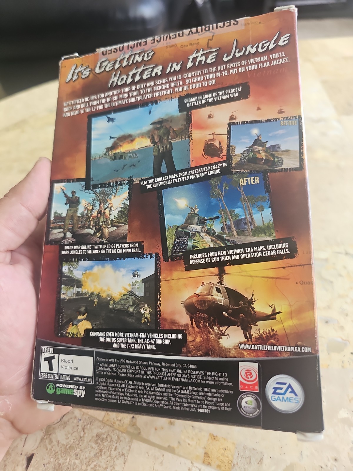 Battlefield Vietnam (PC, 2004)Complete Good Condition