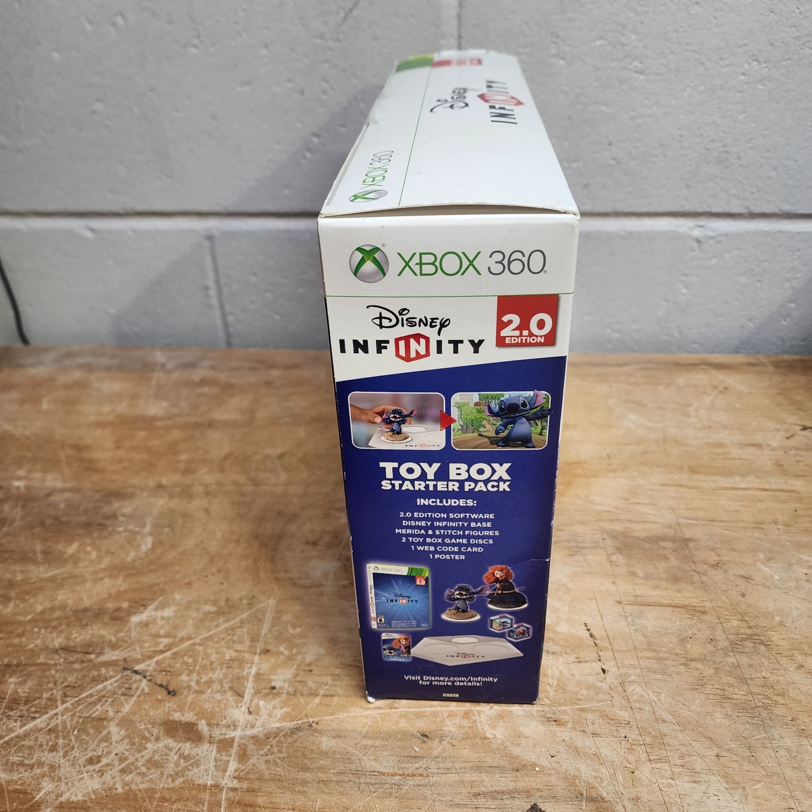 Disney Infinity Toy Box Starter Pack 2.0 (Xbox 360) – Stitch & Merida (New)