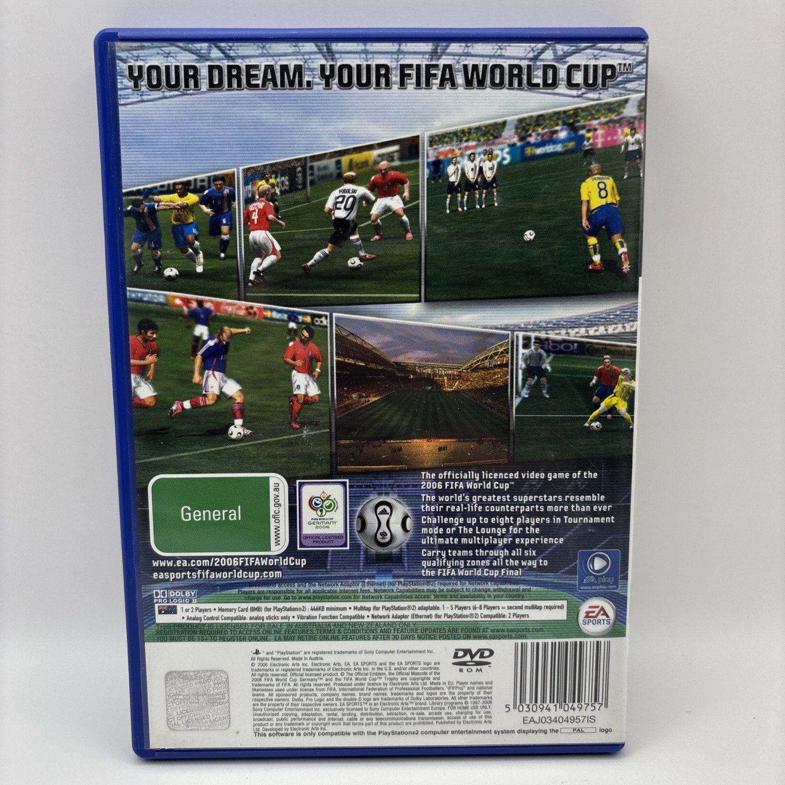 2006 FIFA WORLD CUP GERMANY – Sony PlayStation 2 – PS2 – tested, cleaned