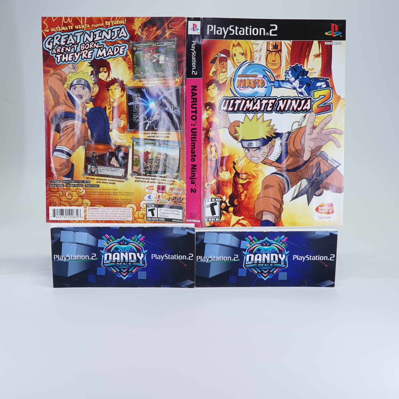 Naruto Ultimate Ninja 2 PS2 CIB W/ Manual – PlayStation 2