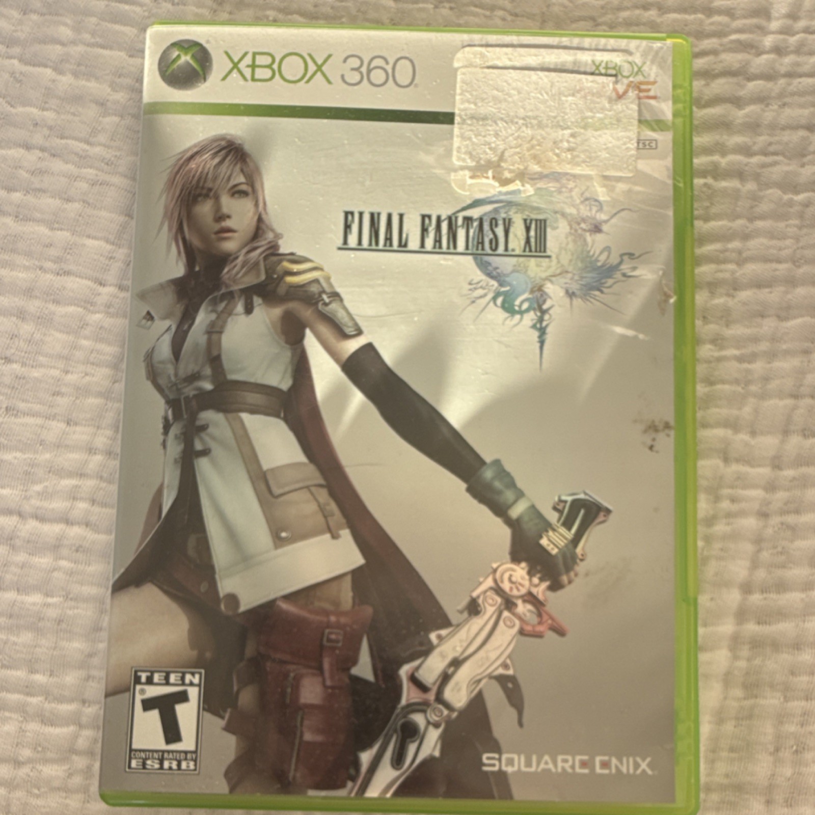 Square Enix Final Fantasy XIII Manual Role Playing T Teen NTSC-U/C Xbox 360