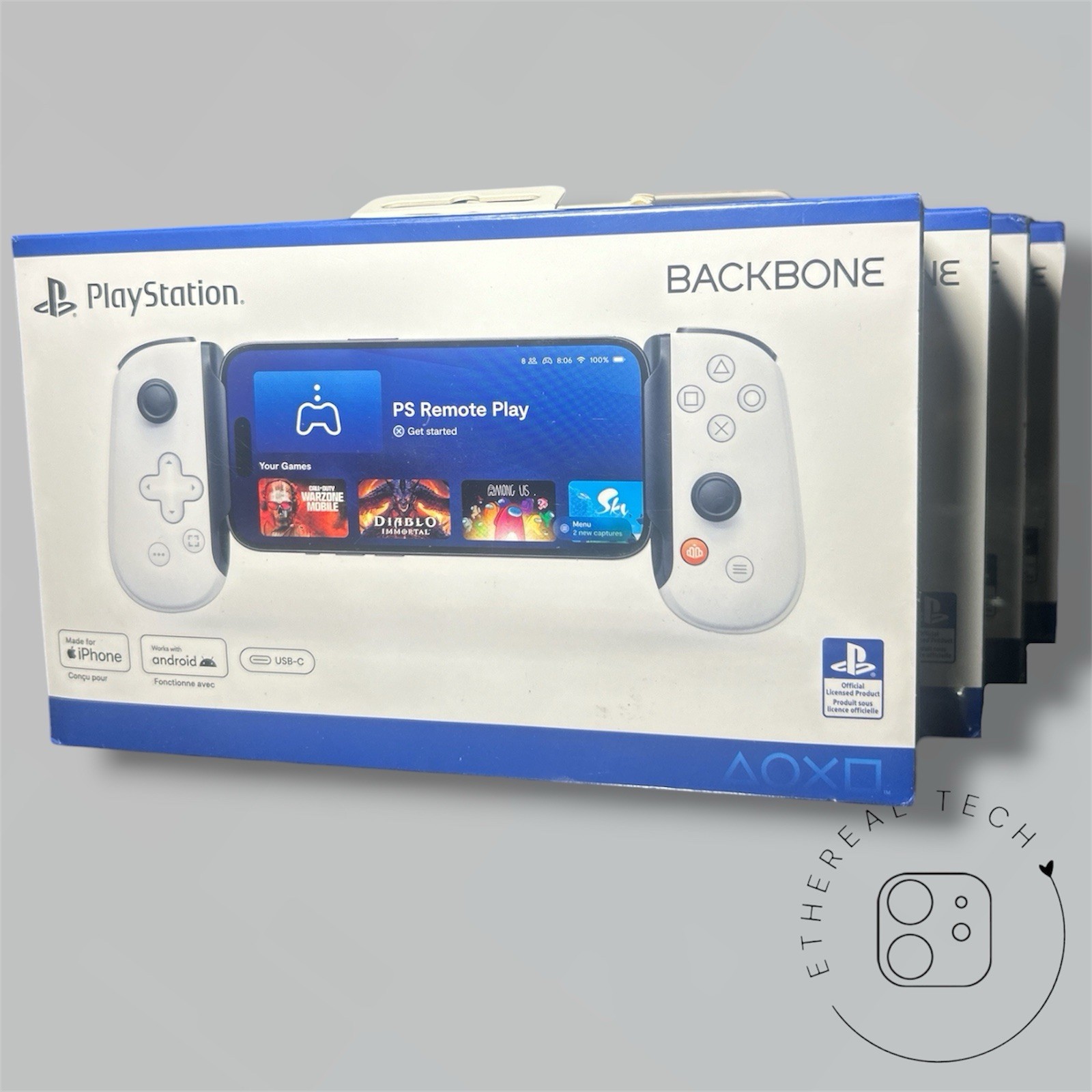 ✨Backbone One USB-C PlayStation Edition 2nd Gen Controller White New