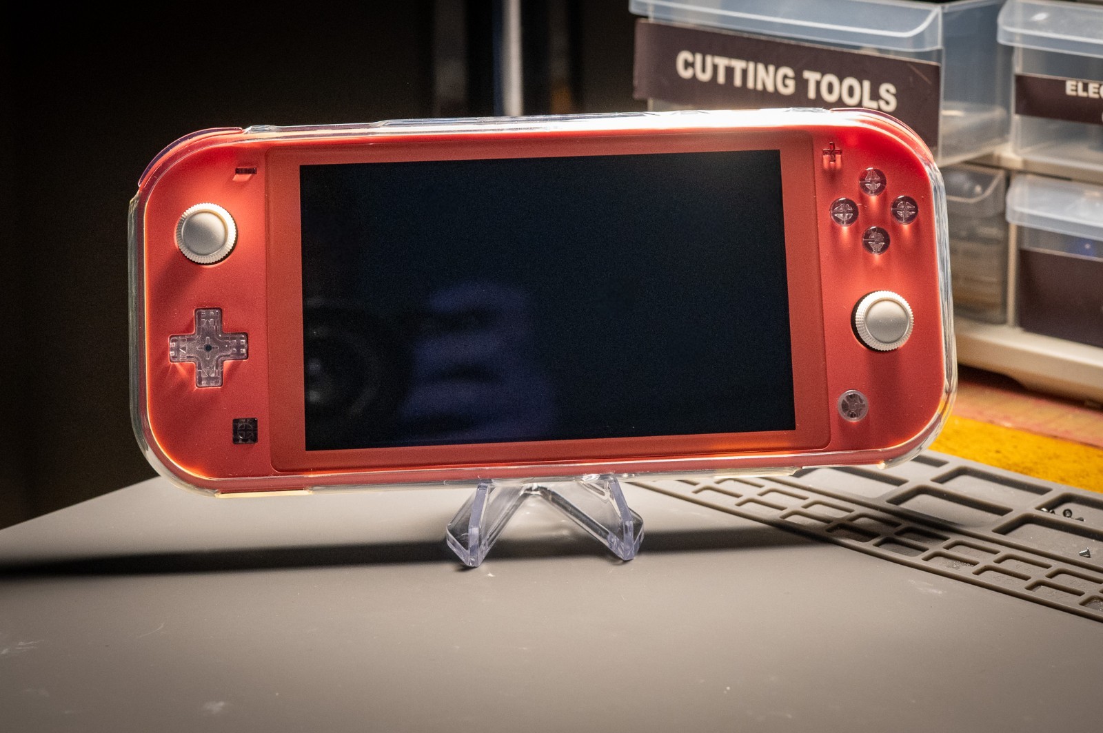 Custom Pink Nintendo Switch Lite 128GB TMR Hall Effect New Screen Game Bundle