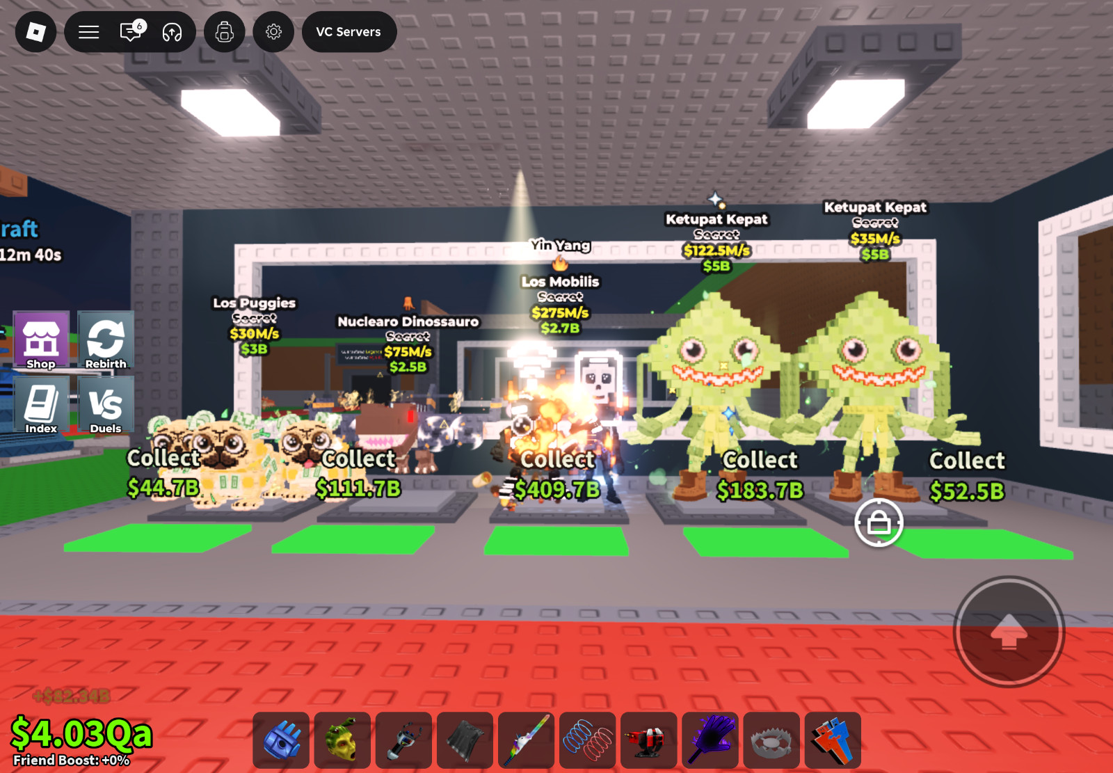 STEAL A BRAINROT ROBLOX HIGH TIER 36 BRAINROTS DEAL VERY GOOD VALUE‼️‼️‼️‼️‼️
