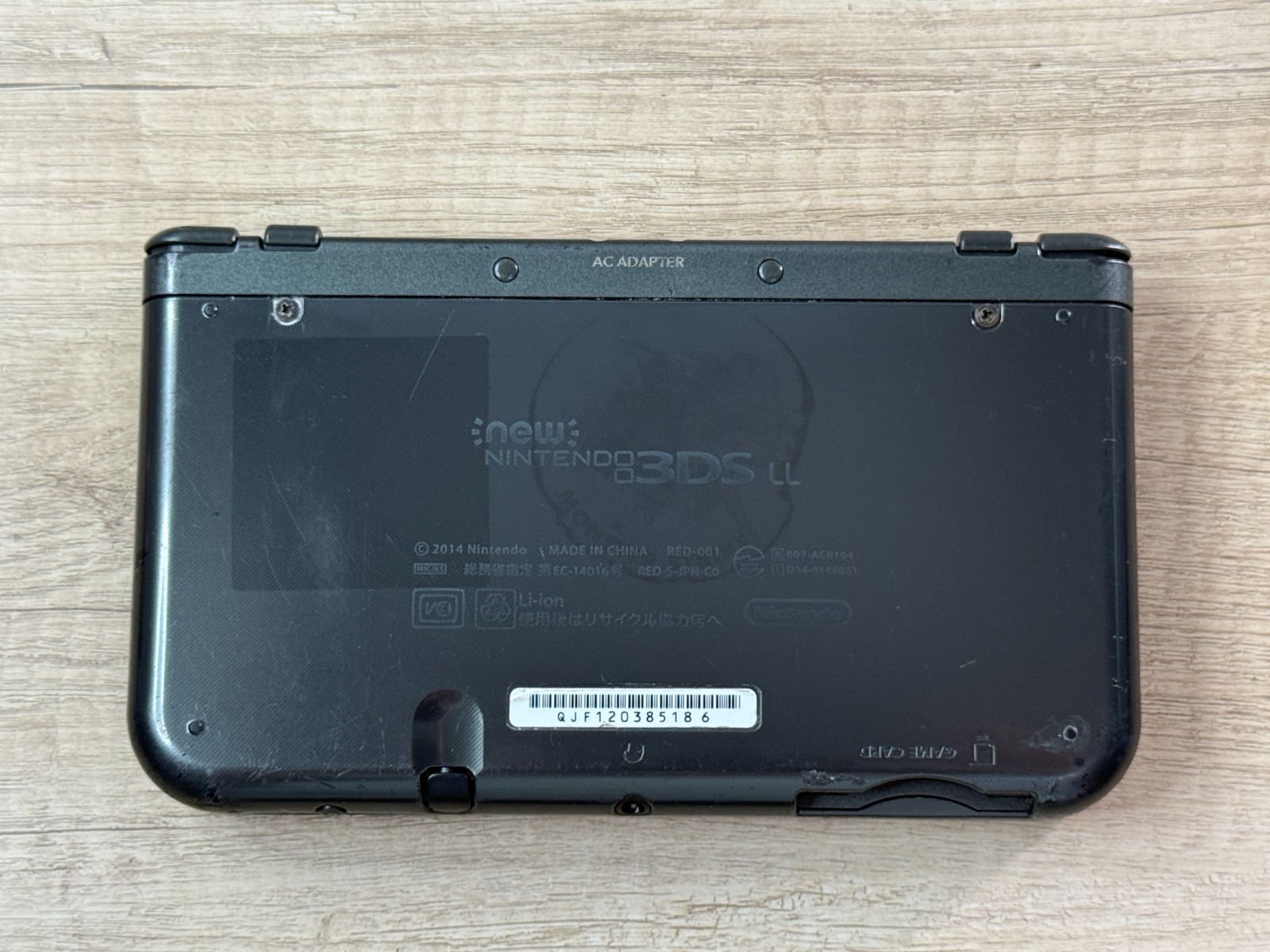 RANK B+ Dual IPS Nintendo New 3DS XL Metallic Black Console Tested Japan D6404