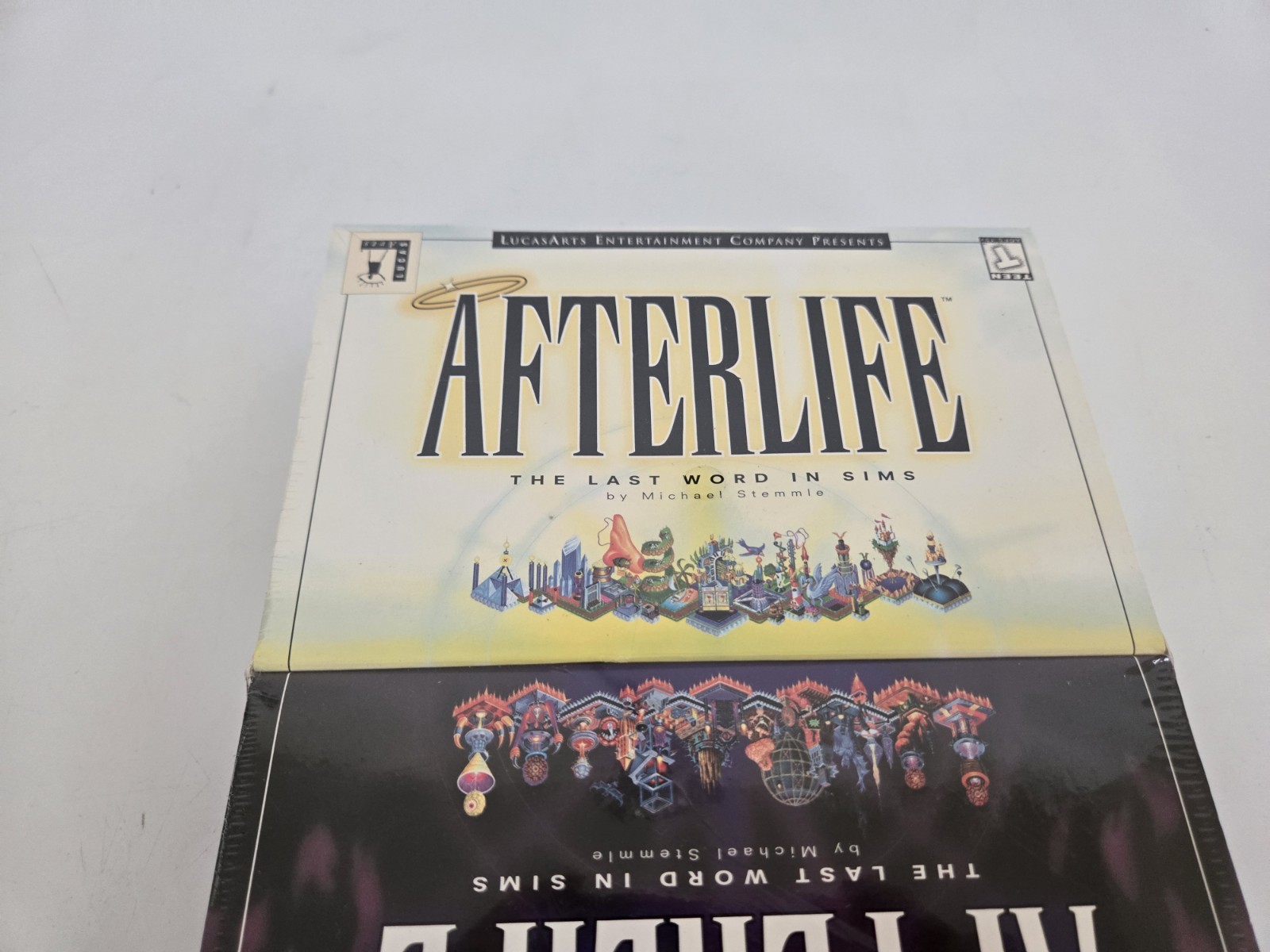 LucasArts Afterlife Last Word in Sims FACTORY SEALED Macintosh FREE SHIPPING