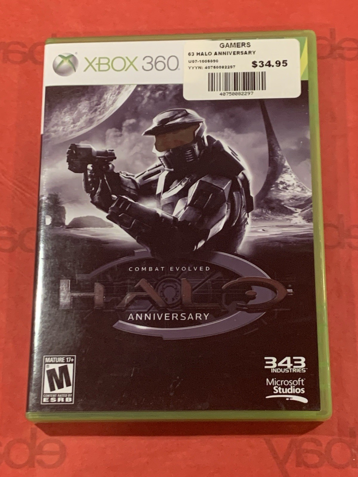 Lot of 6 Halo Xbox 360 Games: 1 Anniversary,3,4 ODST, Reach, Wars CIB & TESTED