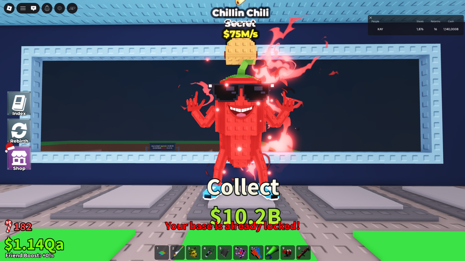 chillin chili for 20 dollars with taco trait