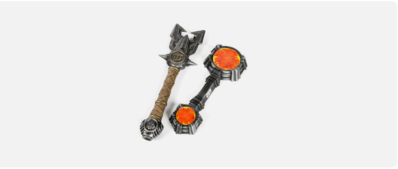 Doom Eternal Crucible Hilt Replica Statue Mark of the Slayer Figure + COA new