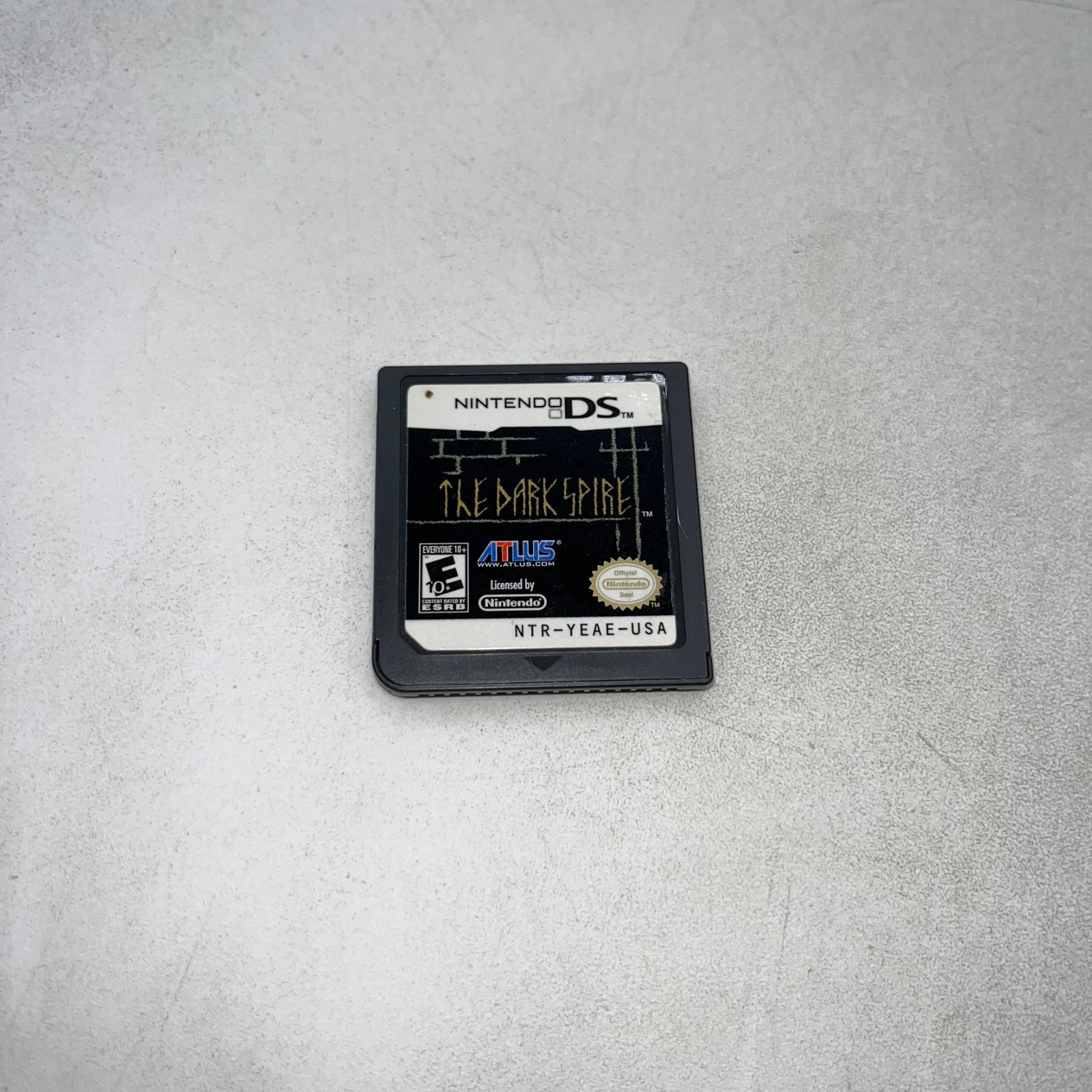 The Dark Spire (Nintendo DS, 2009) Cart Only Authentic ATLUS