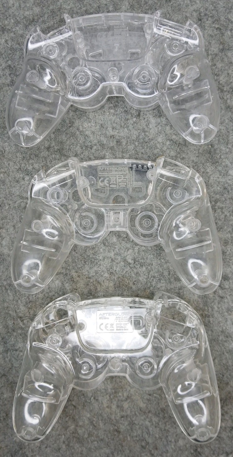 Lot 26 Third Party Controller Shells + 4 Wii Nunchuck Shells Screws Parts Repair