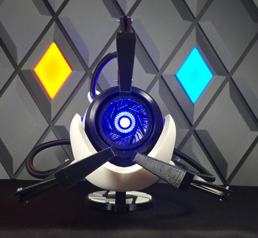 3D Printed Portal Gun Replica Full Size Cosplay Prop
