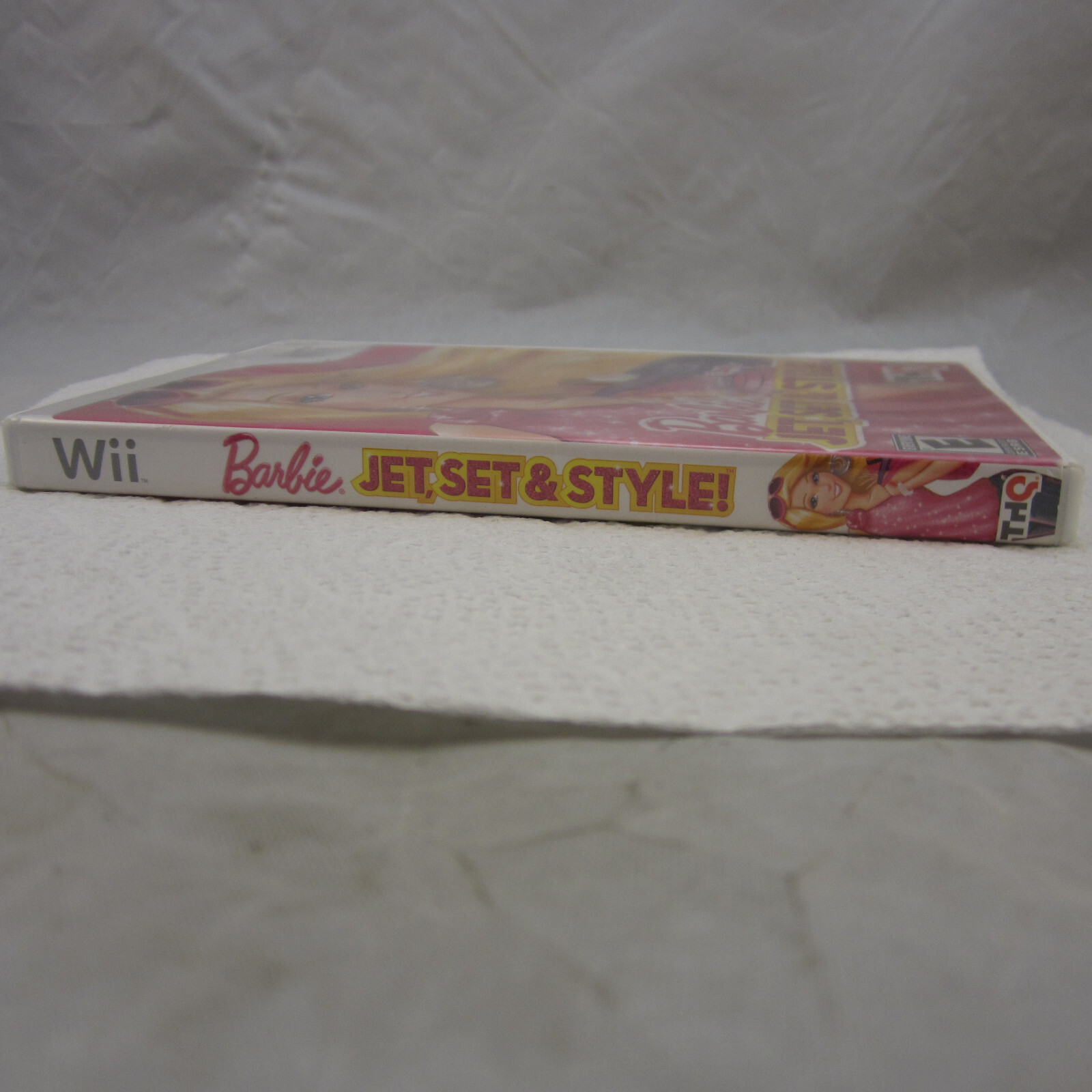 Nintendo Wii Barbie Jet Set and Style In Case With Manual