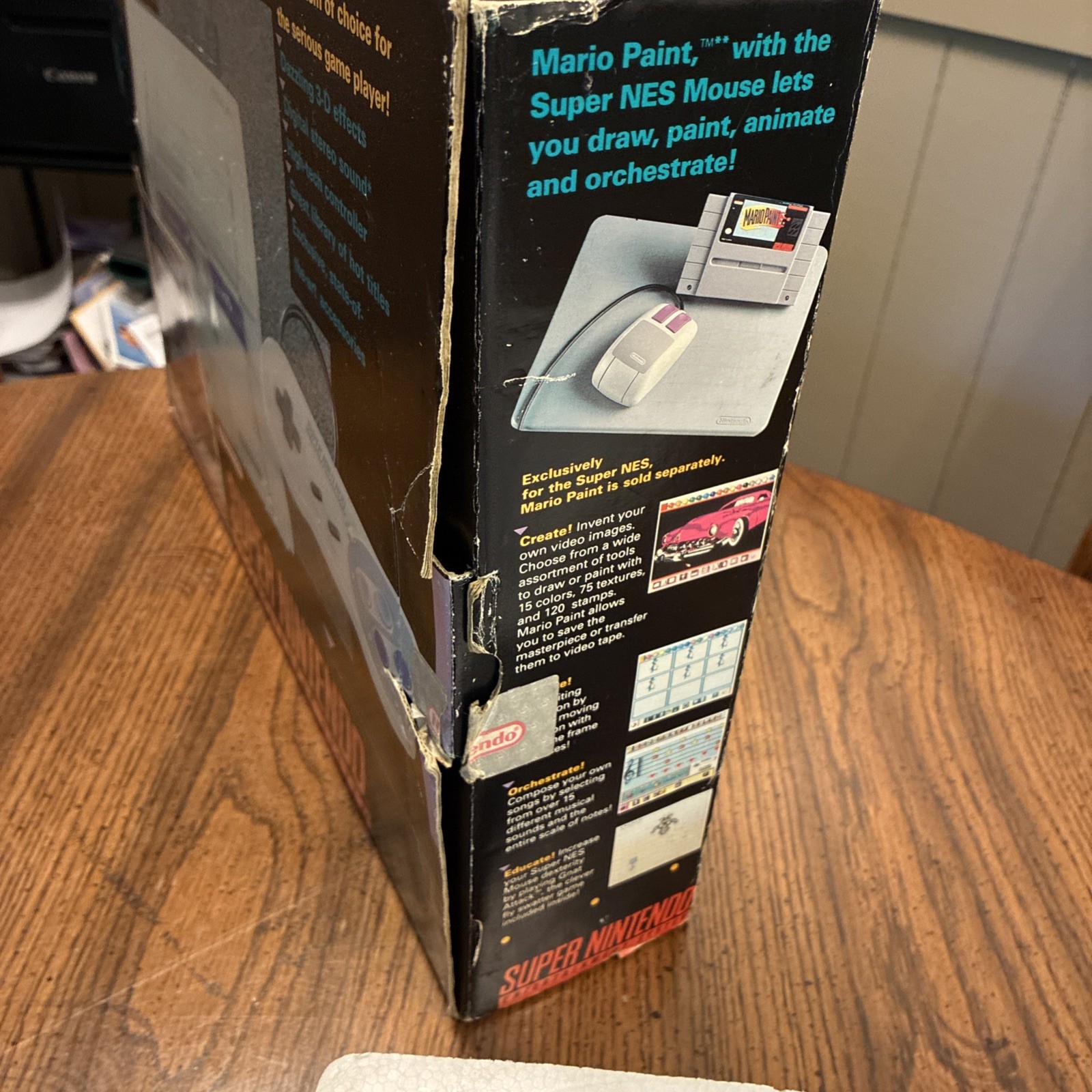 Nintendo Super NES Control Set Super Nintendo with Zelda & Original Box Manuals