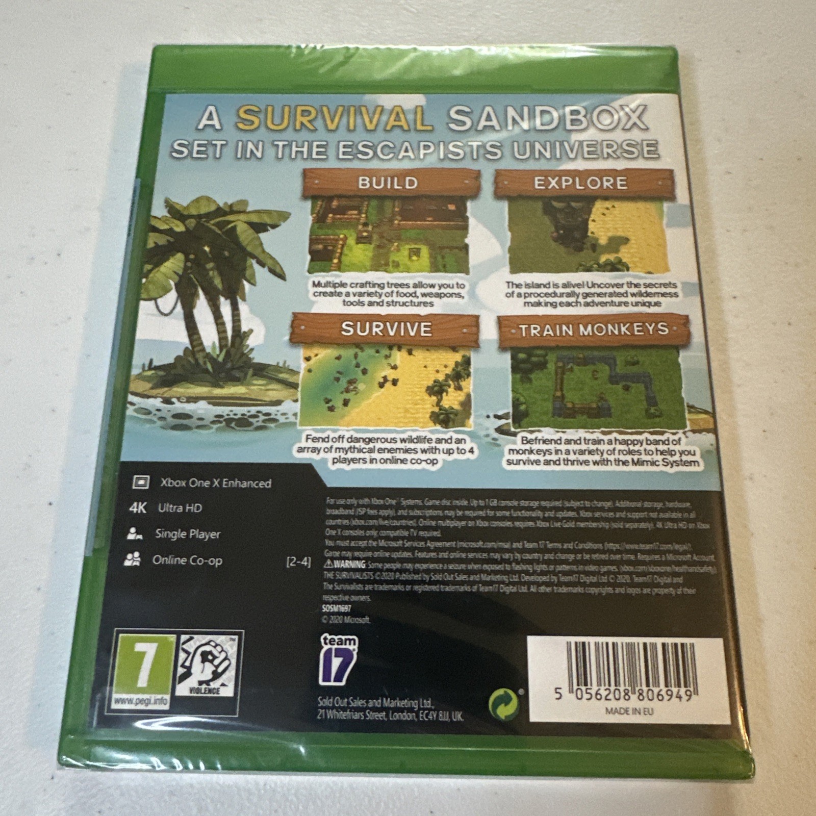 The Survivalists Xbox One Game – New & Factory Sealed – PAL Version Region Free