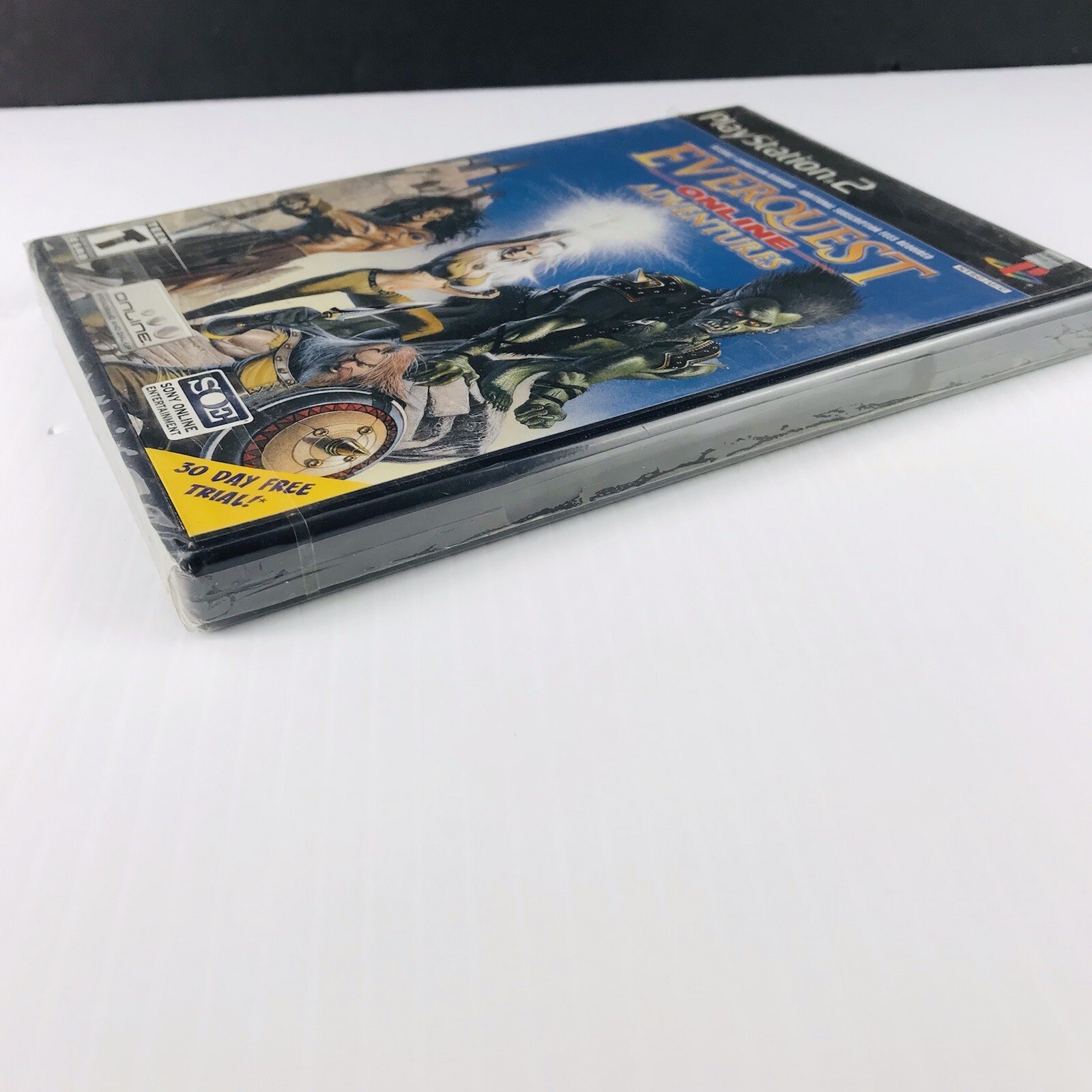 H6 EverQuest Online Adventures (Sony PlayStation 2, 2003) NEW DAMAGED CASE