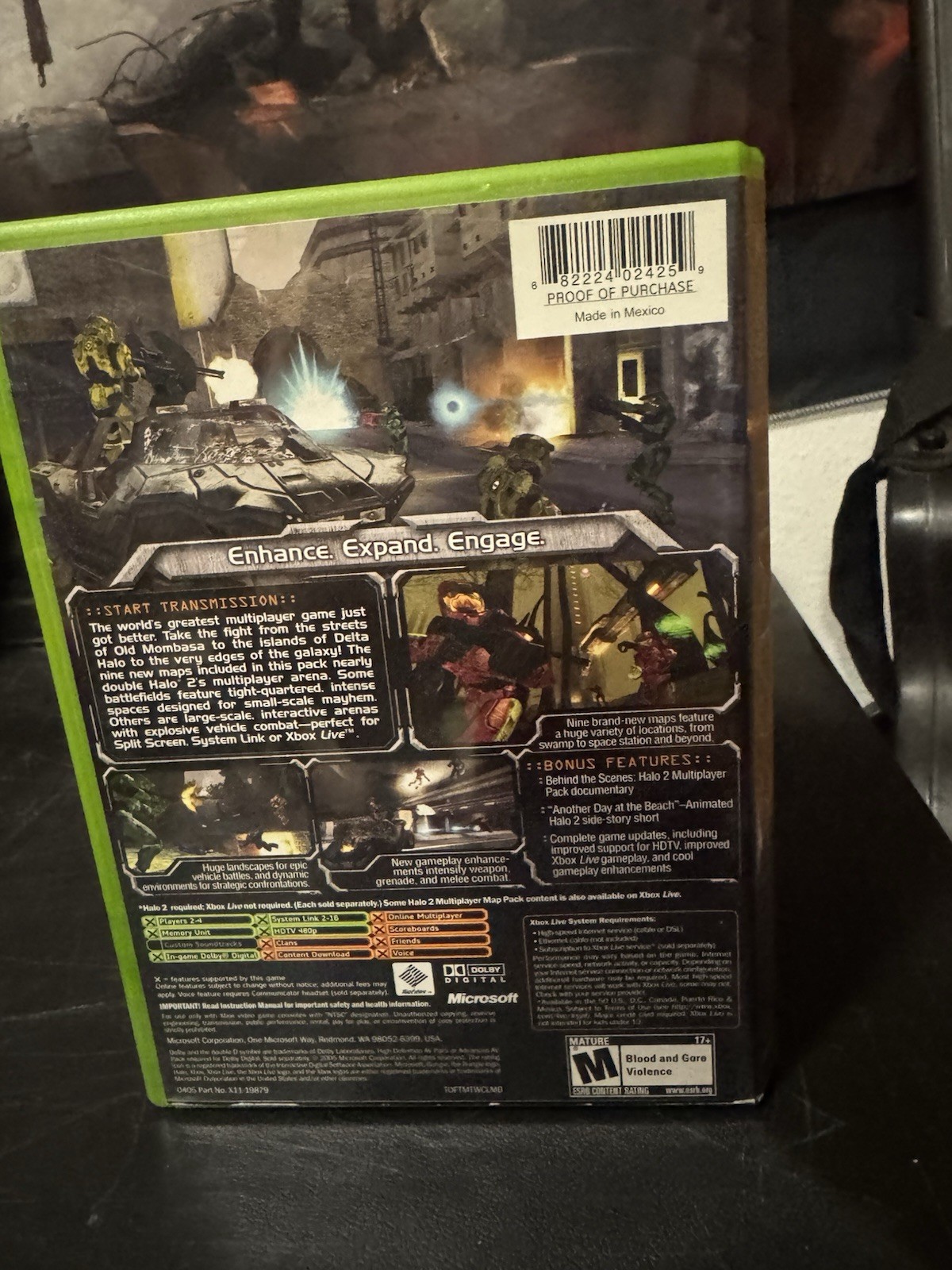 Halo 2 Multiplayer Map Pack – Xbox – Manual Included Mint