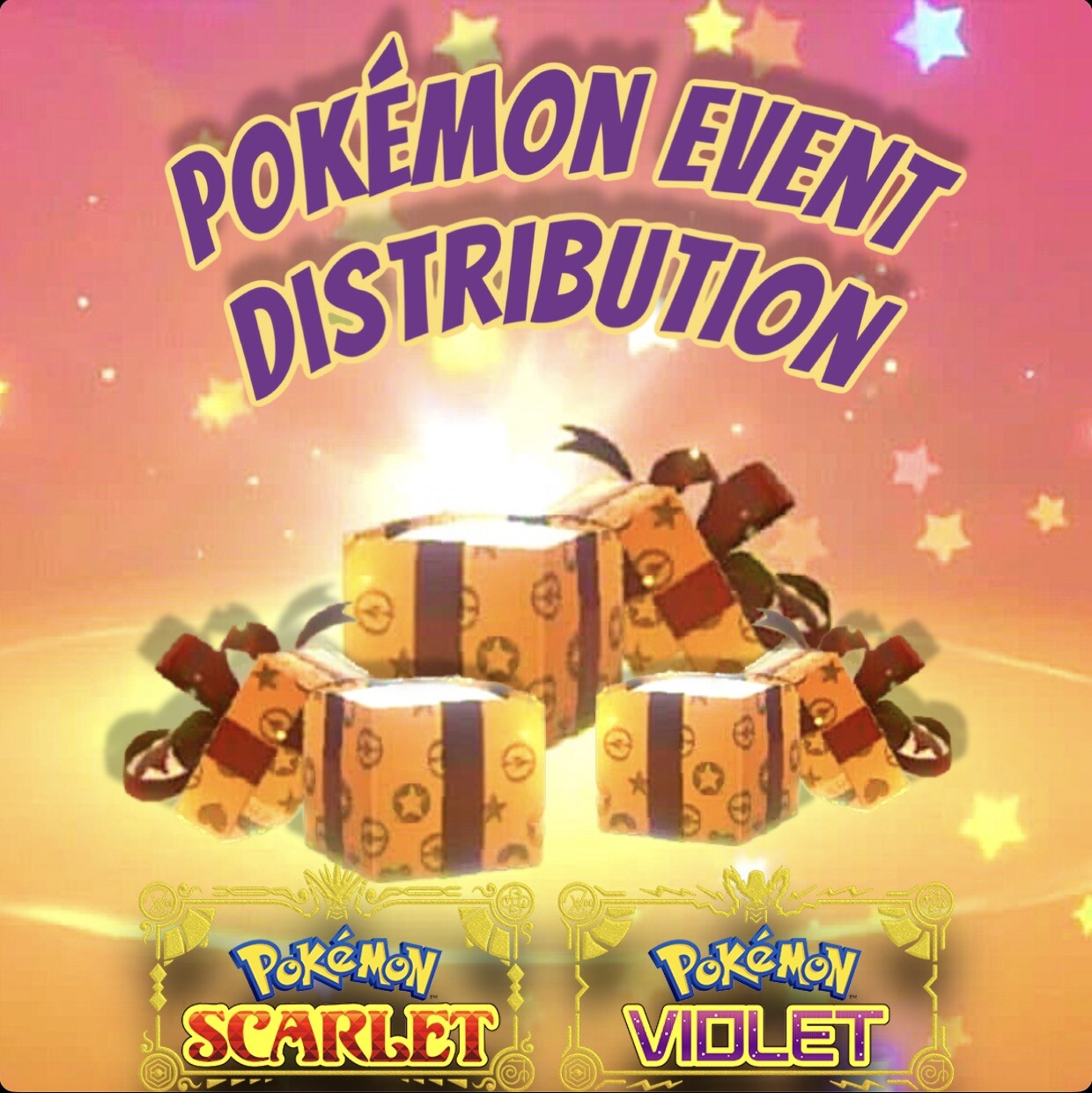 Pokemon Scarlet and Violet 🎁 Event Distribution Pokemon 🎁
