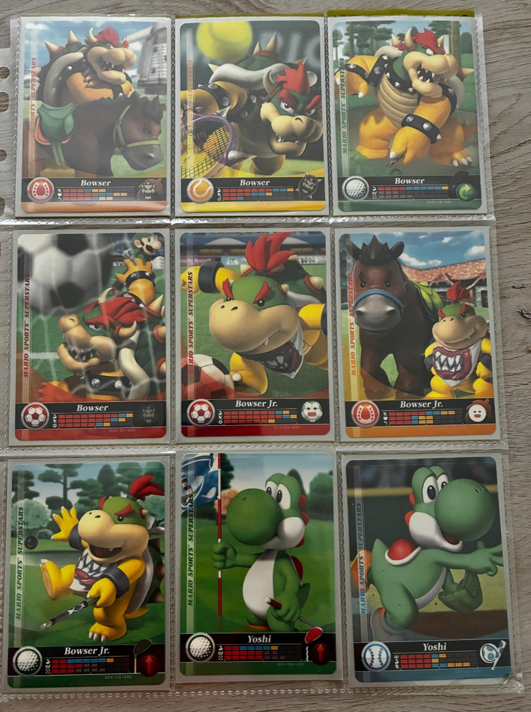 30 Mario Sports Superstars Amiibo Cards USA Version