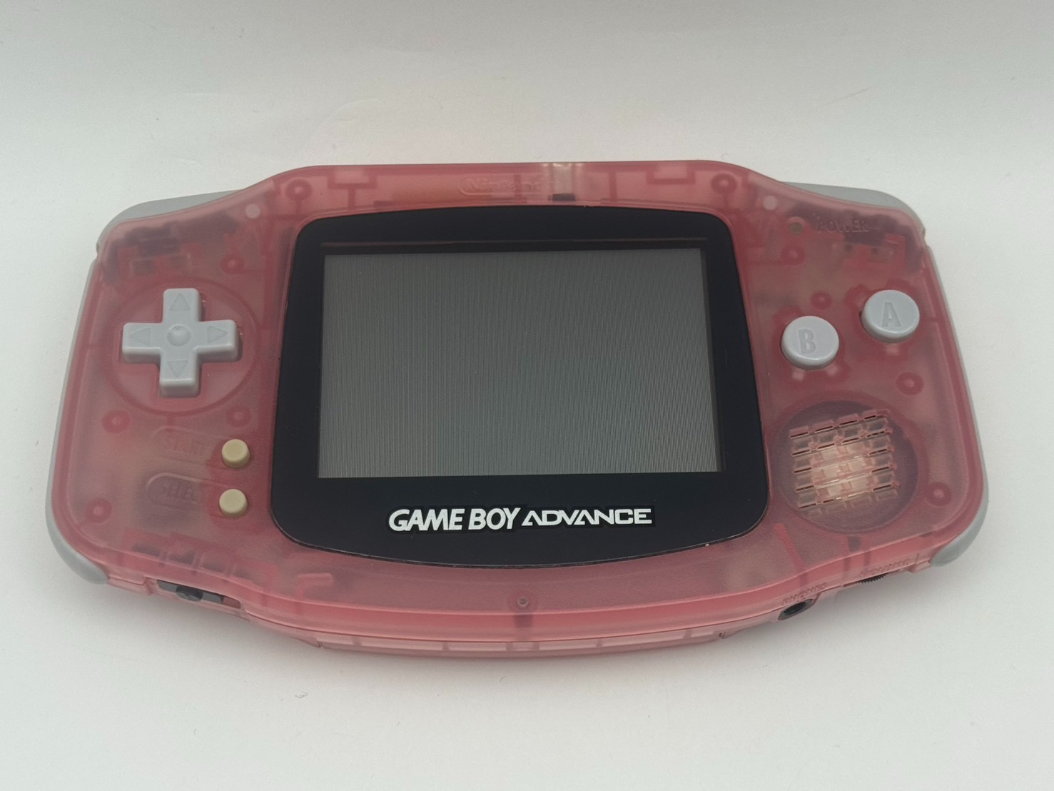 Nintendo Game Boy Advance Milky Pink AGB-001 Console Japan Tested