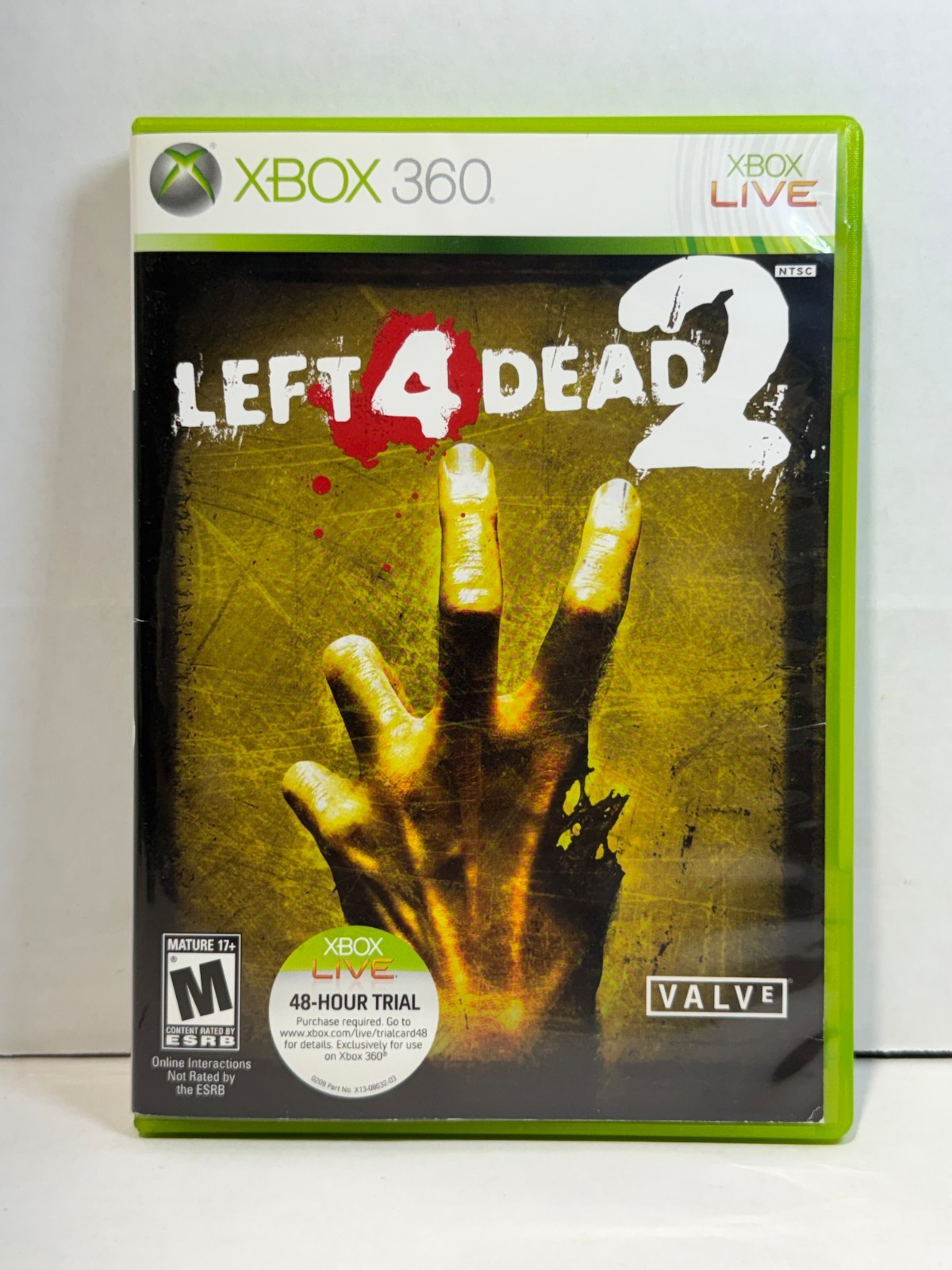 Left 4 Dead 2 Xbox 360 CIB Microsoft Xbox 360 2009 Tested Free Shipping