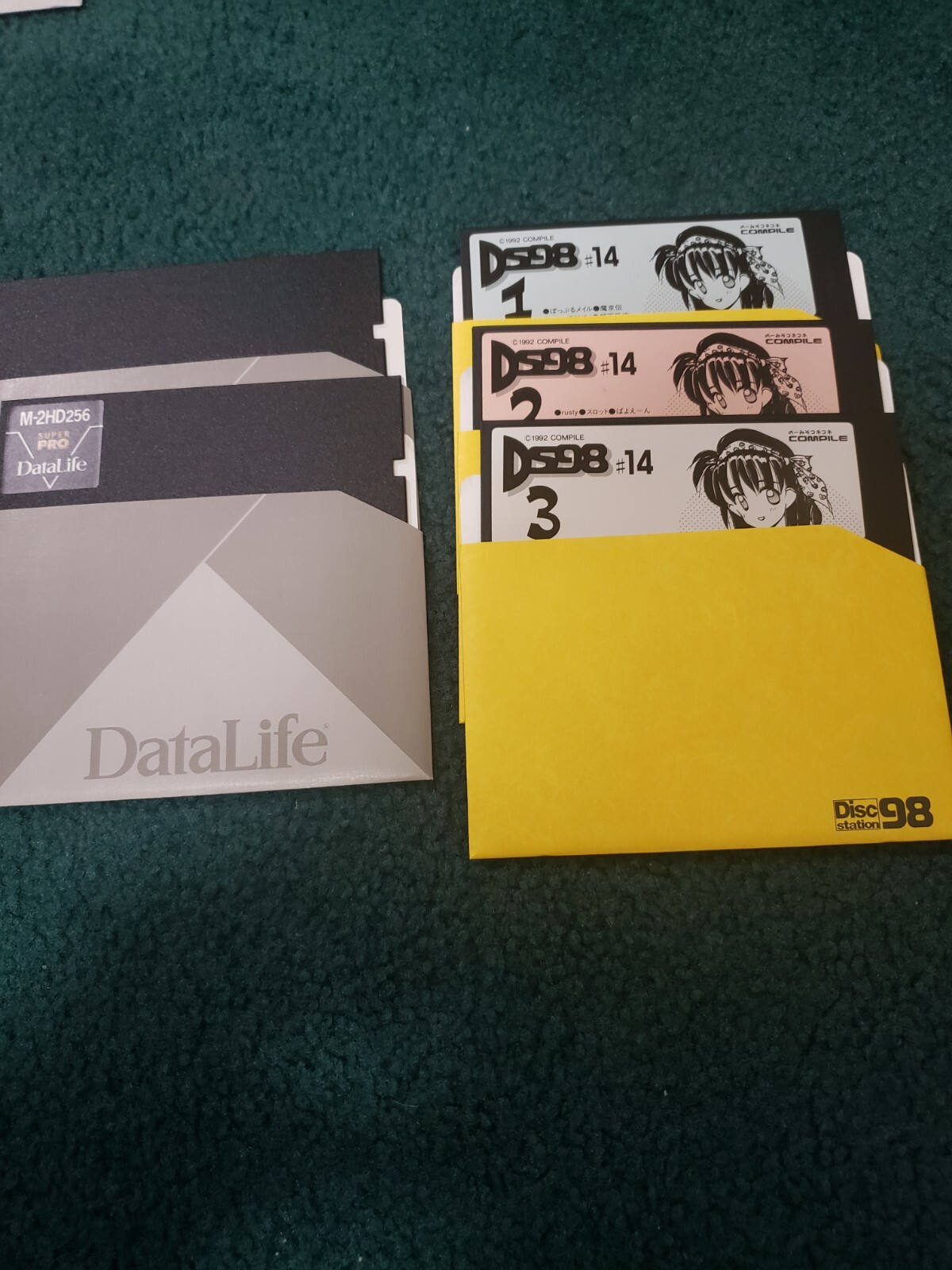 Disk Station 98 #14 PC-9801 Tested Working